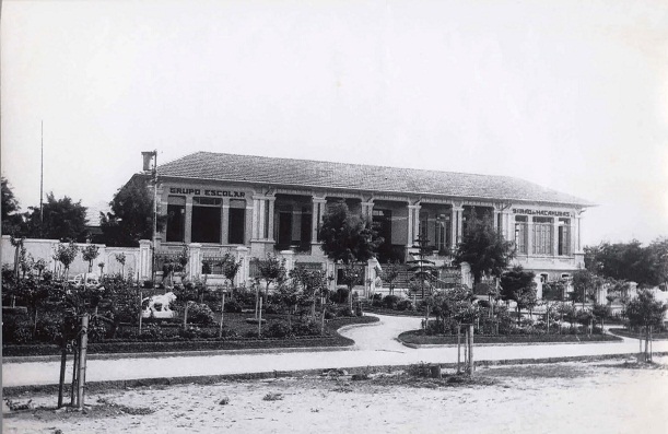 Registro histórico da E.E. Barão de Macaúbas, no bairro Floresta, em Belo Horizonte (Crédito: Divulgação/DEER-MG)